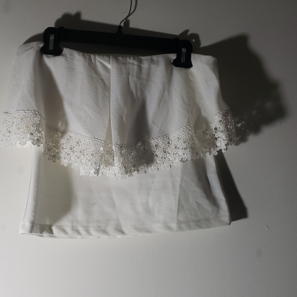 Love University off the shoulder blouse